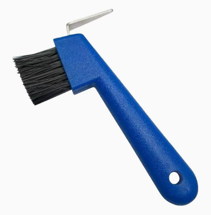 Hoof trimmer with brush